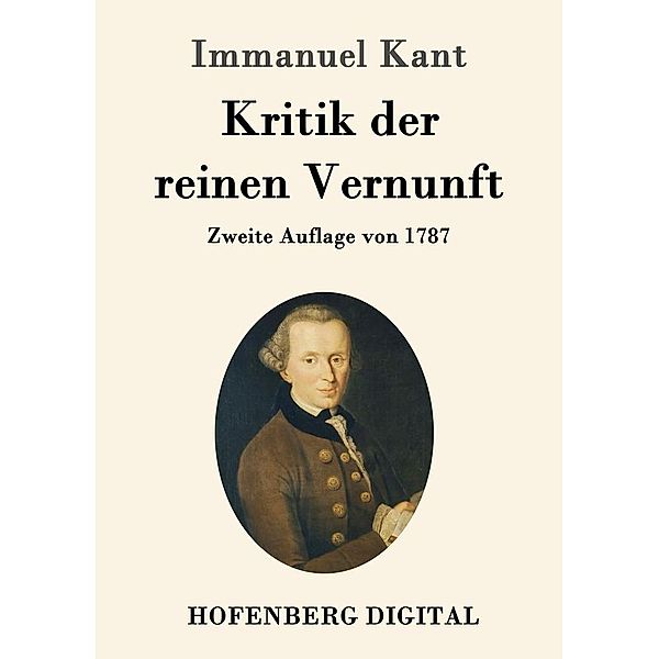 Kritik der reinen Vernunft, Immanuel Kant