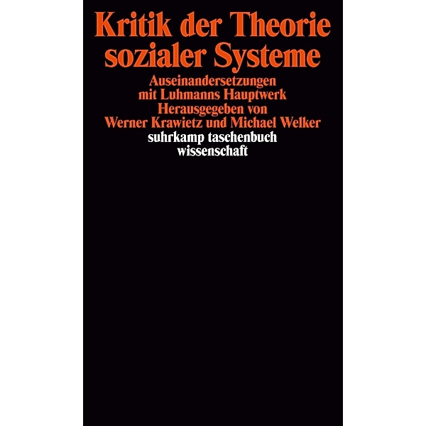 Kritik der Theorie sozialer Systeme