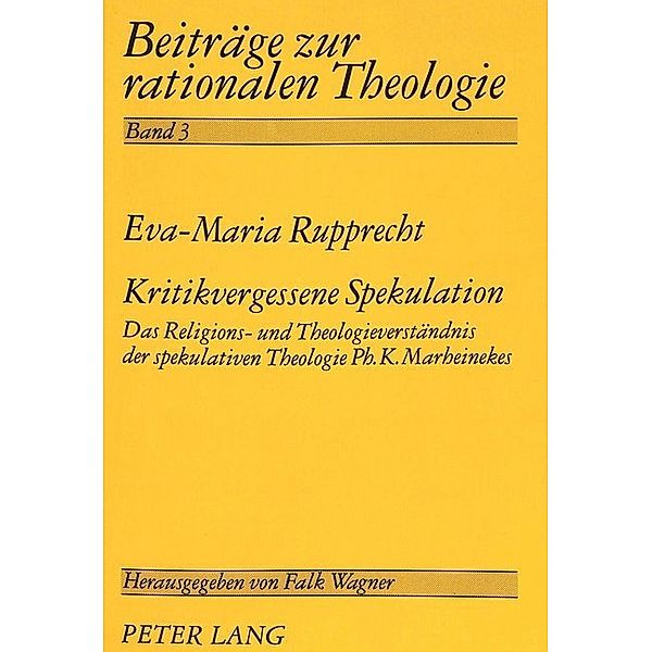 Kritikvergessene Spekulation, Eva-Maria Rupprecht