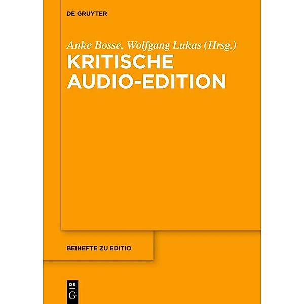 Kritische Audio-Edition