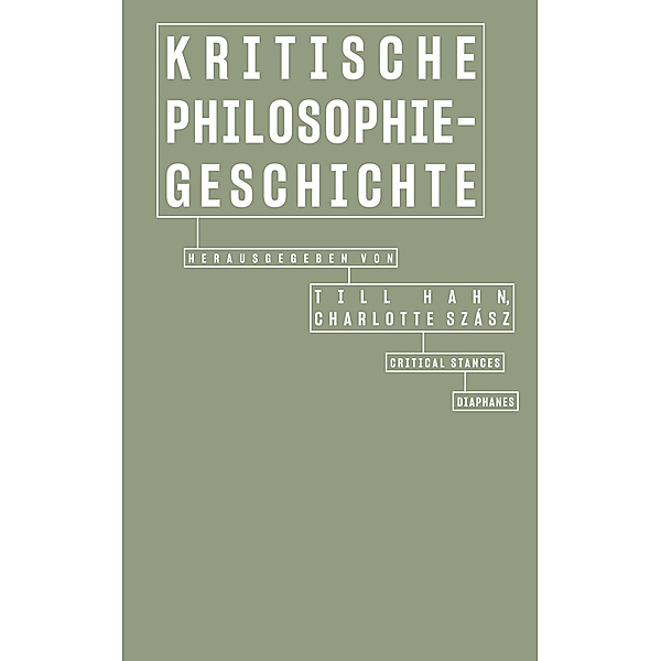 Kritische Philosophiegeschichte