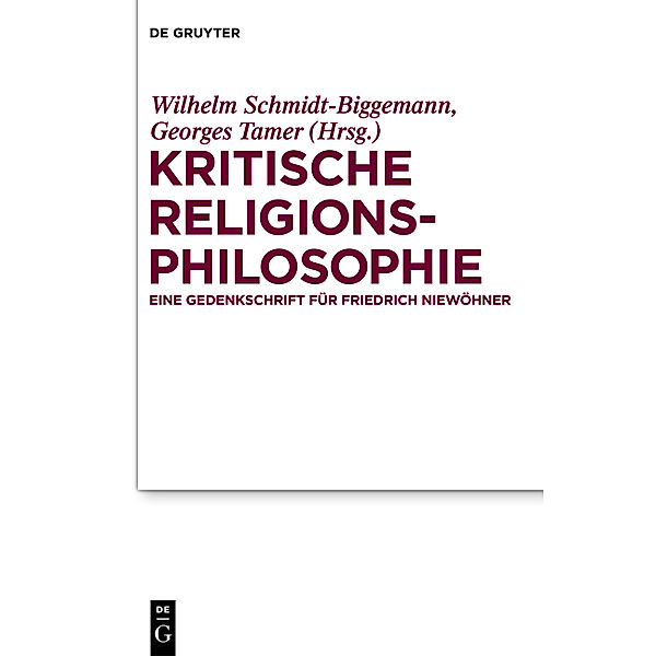 Kritische Religionsphilosophie