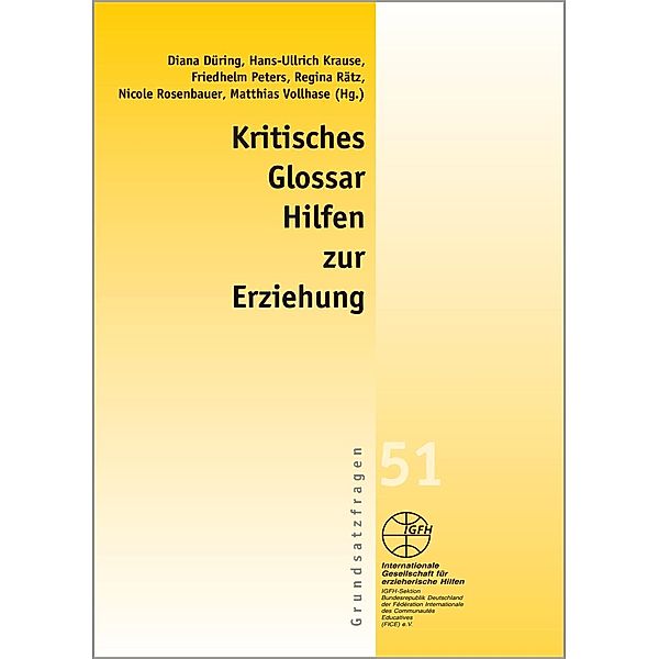 Kritisches Glossar - Hilfen zur Erziehung