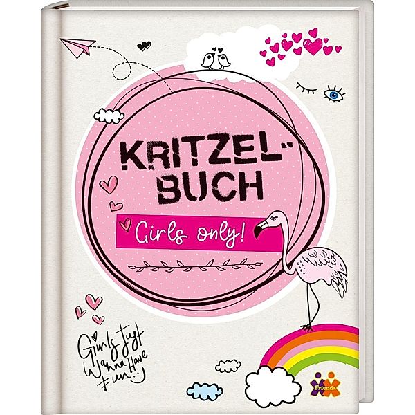 Kritzelbuch. Girls only!