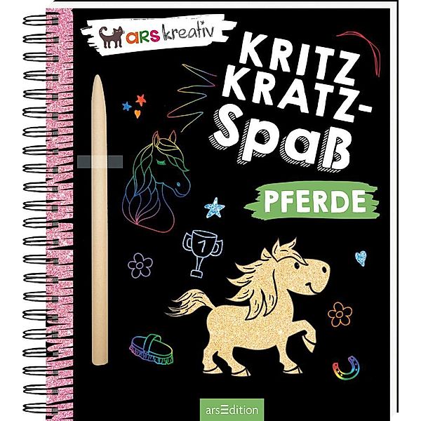 Kritzkratz-Spaß - Pferde