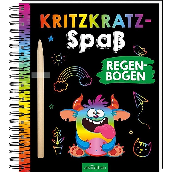 Kritzkratz-Spaß - Regenbogen