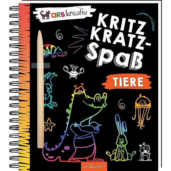 Kritzkratz-Spass - Tiere