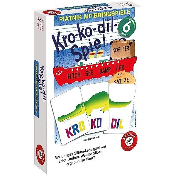 Piatnik Kro-ko-dil-Spiel (Kartenspiel)