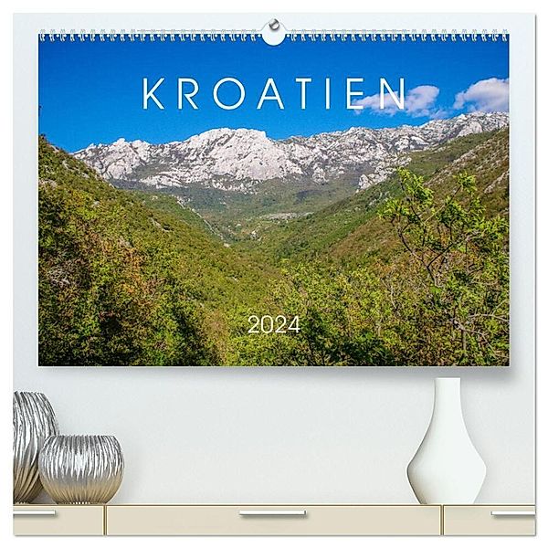 Kroatien 2024 (hochwertiger Premium Wandkalender 2024 DIN A2 quer), Kunstdruck in Hochglanz, Sarah Seefried