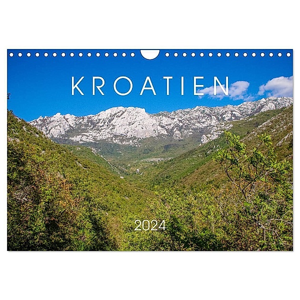 Kroatien 2024 (Wandkalender 2024 DIN A4 quer), CALVENDO Monatskalender, Sarah Seefried