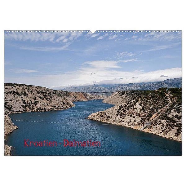 Kroatien - Dalmatien (Wandkalender 2024 DIN A2 quer), CALVENDO Monatskalender, Elisabeth Stephan