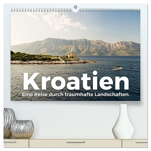Kroatien - Eine Reise durch traumhafte Landschaften. (hochwertiger Premium Wandkalender 2025 DIN A2 quer), Kunstdruck in Hochglanz, Calvendo, Benjamin Lederer