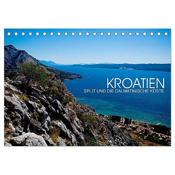 Kroatien - Split und die dalmatinische Küste (Tischkalender 2024 DIN A5 quer), CALVENDO Monatskalender, Val Thoermer