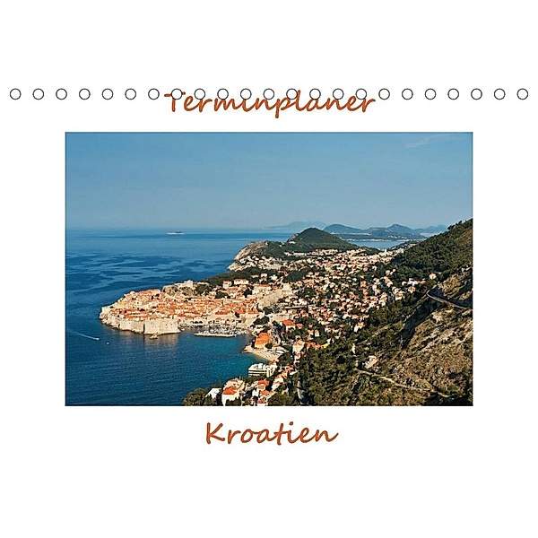 Kroatien, Terminplaner (Tischkalender 2023 DIN A5 quer), Gunter Kirsch