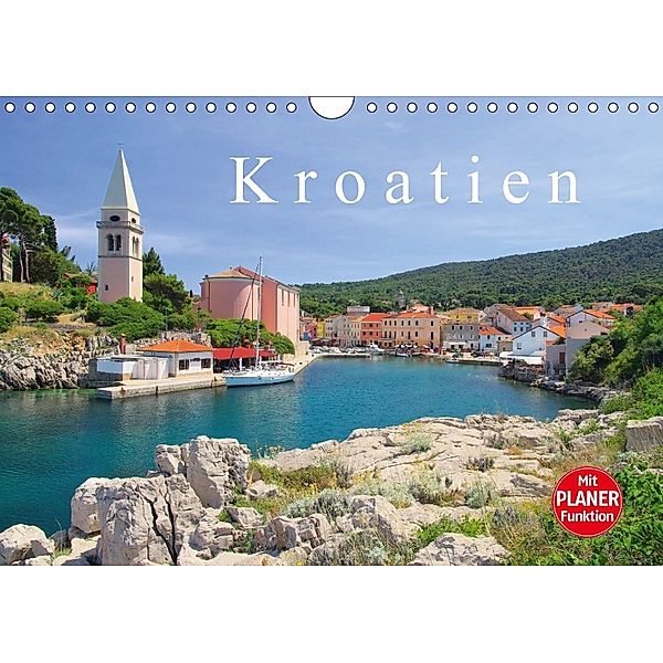 Kroatien (Wandkalender 2018 DIN A4 quer) Dieser erfolgreiche Kalender wurde dieses Jahr mit gleichen Bildern und aktuali, LianeM