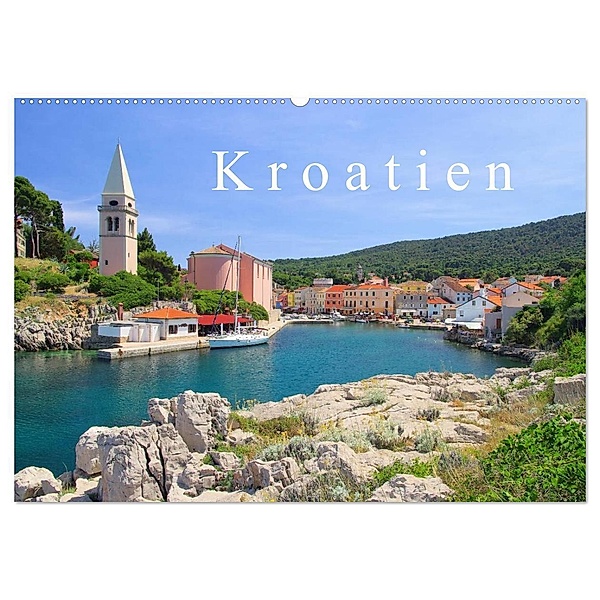Kroatien (Wandkalender 2024 DIN A2 quer), CALVENDO Monatskalender, LianeM