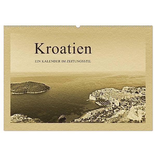 Kroatien (Wandkalender 2024 DIN A2 quer), CALVENDO Monatskalender, Gunter Kirsch