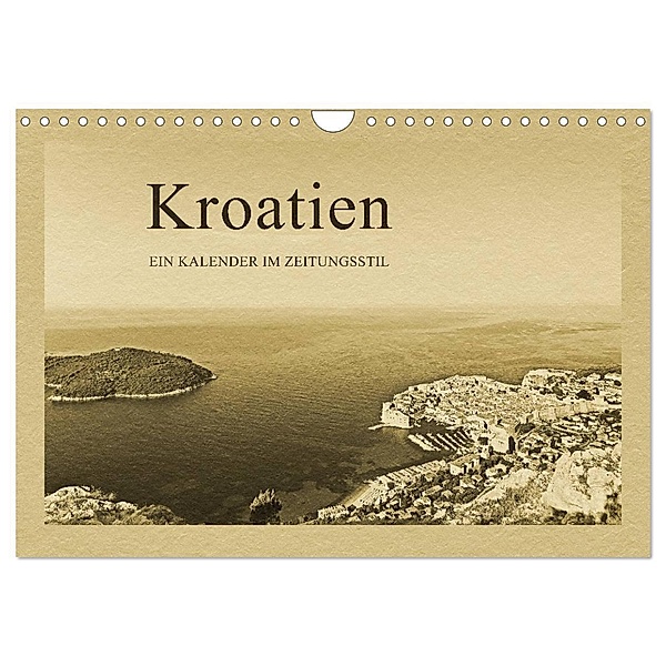 Kroatien (Wandkalender 2024 DIN A4 quer), CALVENDO Monatskalender, Gunter Kirsch