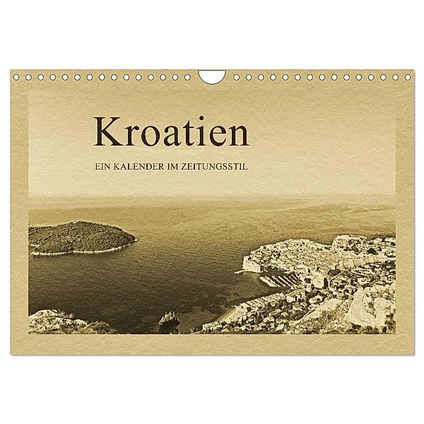 Kroatien (Wandkalender 2025 DIN A4 quer), CALVENDO Monatskalender, Calvendo, Gunter Kirsch