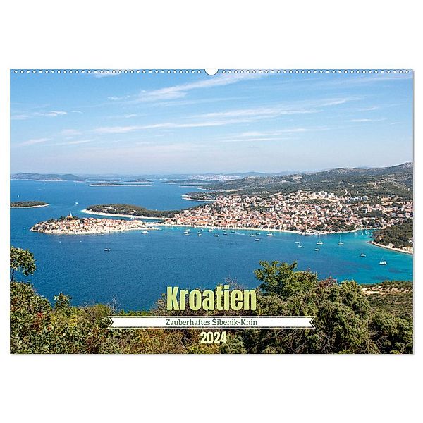 Kroatien - Zauberhaftes Sibenik-Knin (Wandkalender 2024 DIN A2 quer), CALVENDO Monatskalender, pixs:sell