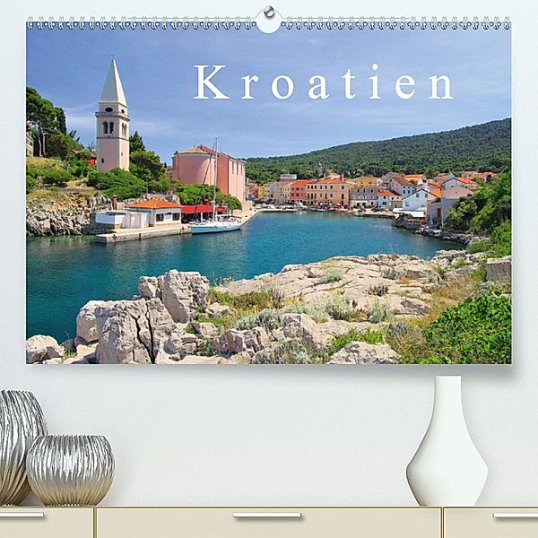 Kroatien(Premium, hochwertiger DIN A2 Wandkalender 2020, Kunstdruck in Hochglanz)