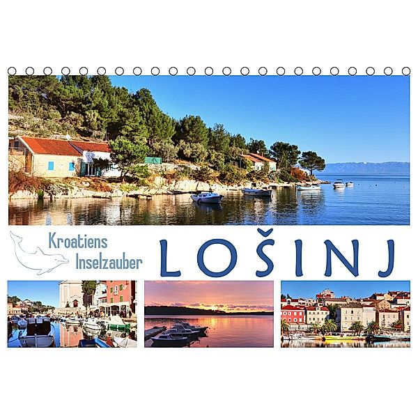 Kroatiens Inselzauber, Losinj (Tischkalender 2021 DIN A5 quer), Sabine Löwer