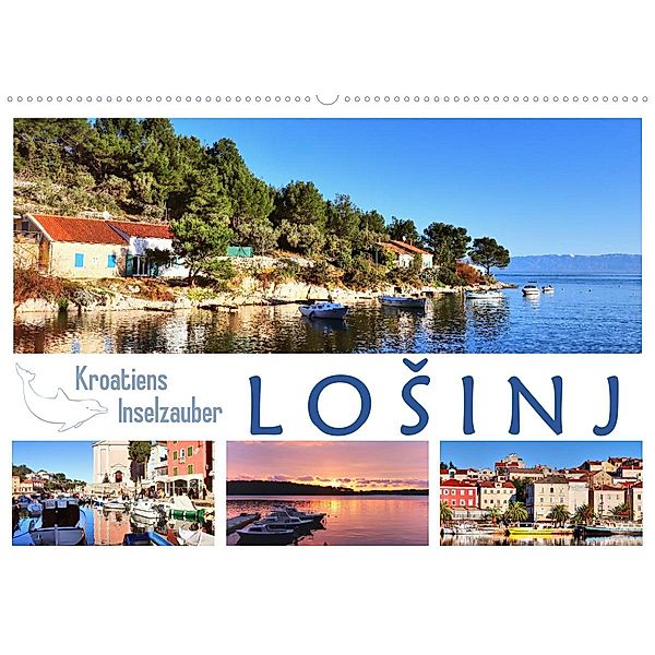 Kroatiens Inselzauber, Losinj (Wandkalender 2023 DIN A2 quer), Sabine Löwer