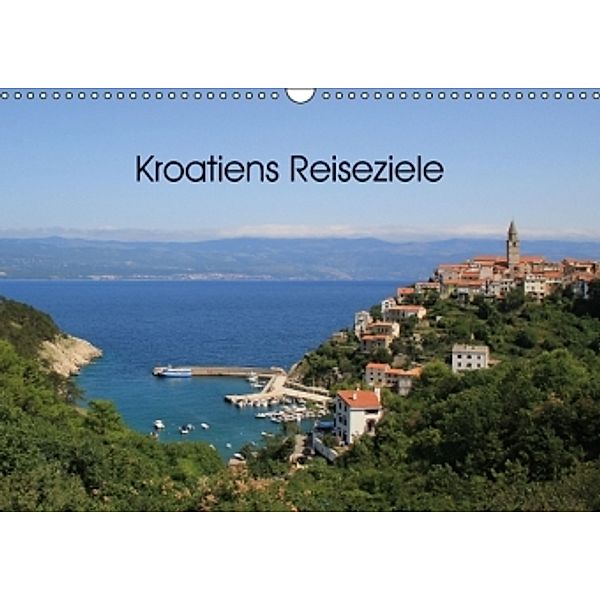Kroatiens Reiseziele (Wandkalender 2016 DIN A3 quer), Claudia Knof-Hartmann