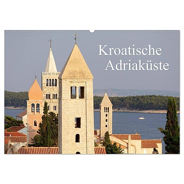 Kroatische Adriaküste (Wandkalender 2024 DIN A2 quer), CALVENDO Monatskalender, Siegfried Kuttig