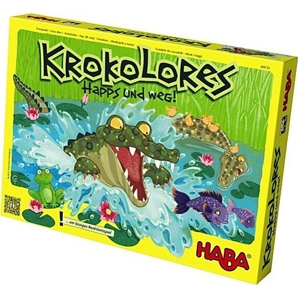 Krokolores - Happs und weg! (Kinderspiel)