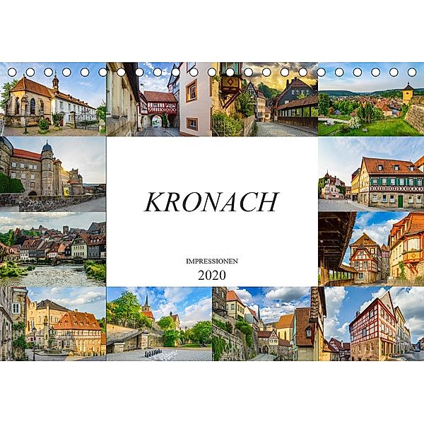 Kronach Impressionen (Tischkalender 2020 DIN A5 quer), Dirk Meutzner