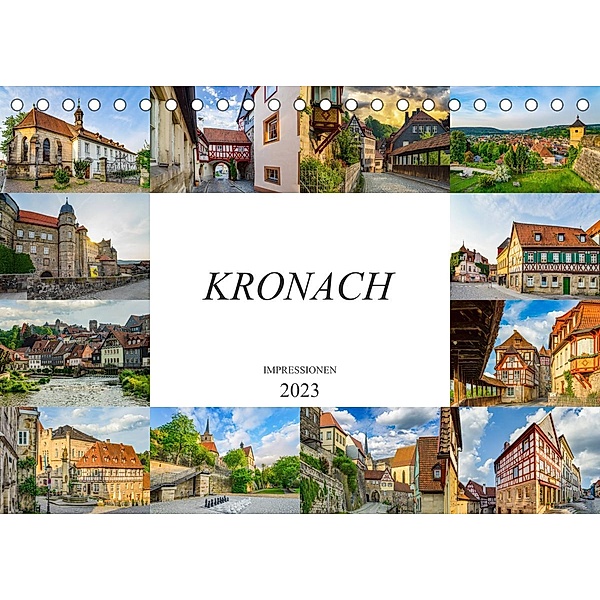 Kronach Impressionen (Tischkalender 2023 DIN A5 quer), Dirk Meutzner