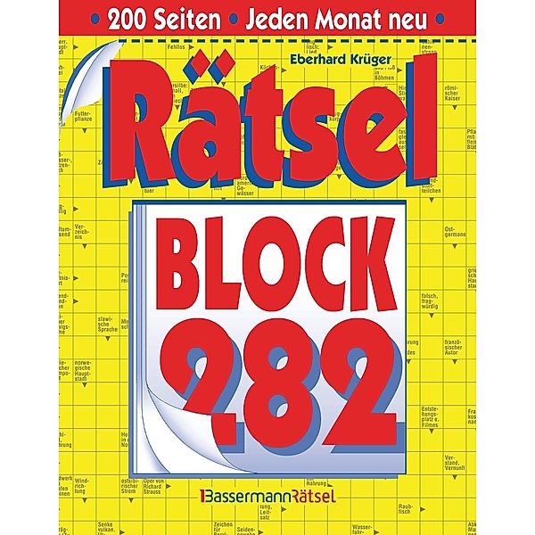 Krüger, E: Rätselblock 282 (5 Exemplare à 2,99 EUR), Eberhard Krüger