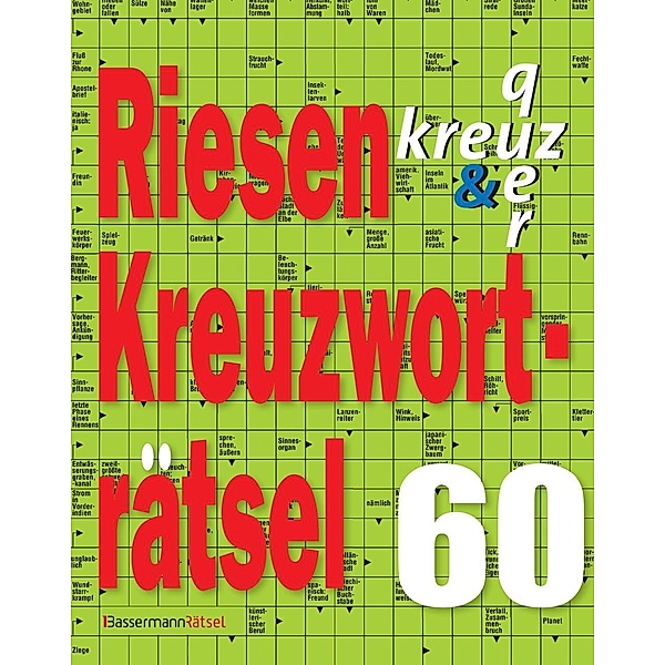 Krüger, E: Riesen-Kreuzworträtsel 60, Eberhard Krüger