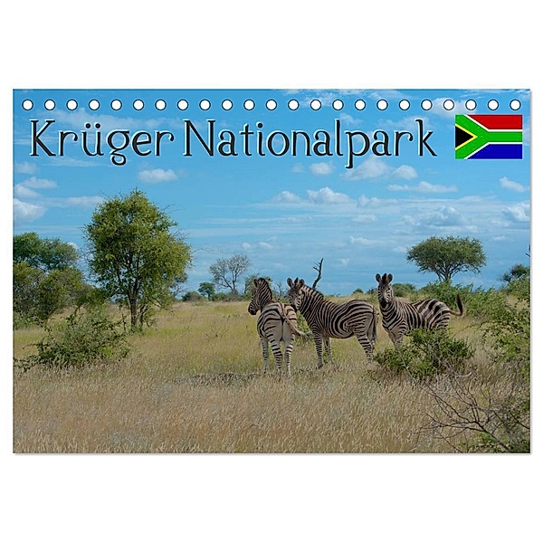 Krüger Nationalpark - Kalender 2024 (Tischkalender 2024 DIN A5 quer), CALVENDO Monatskalender, Matthias Blastyak