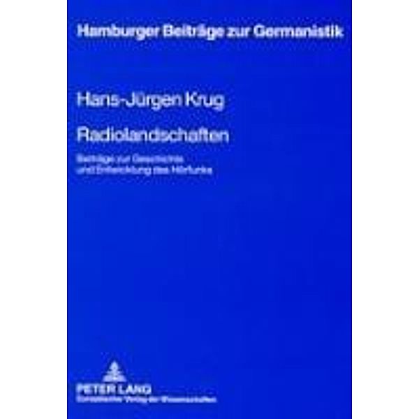 Krug, H: Radiolandschaften, Hans-Jürgen Krug