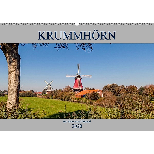 Krummhörn im Panorama-Format (Wandkalender 2020 DIN A2 quer), Andrea Dreegmeyer