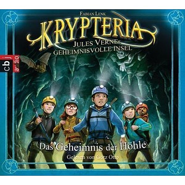 Krypteria - Jules Vernes geheimnisvolle Insel - 1 - Das Geheimnis der Höhle, Fabian Lenk
