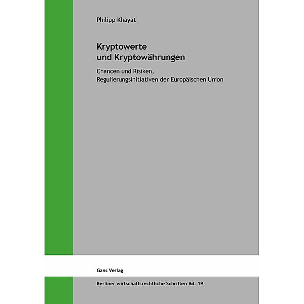 Kryptowerte und Kryptowährungen, Philipp Khayat