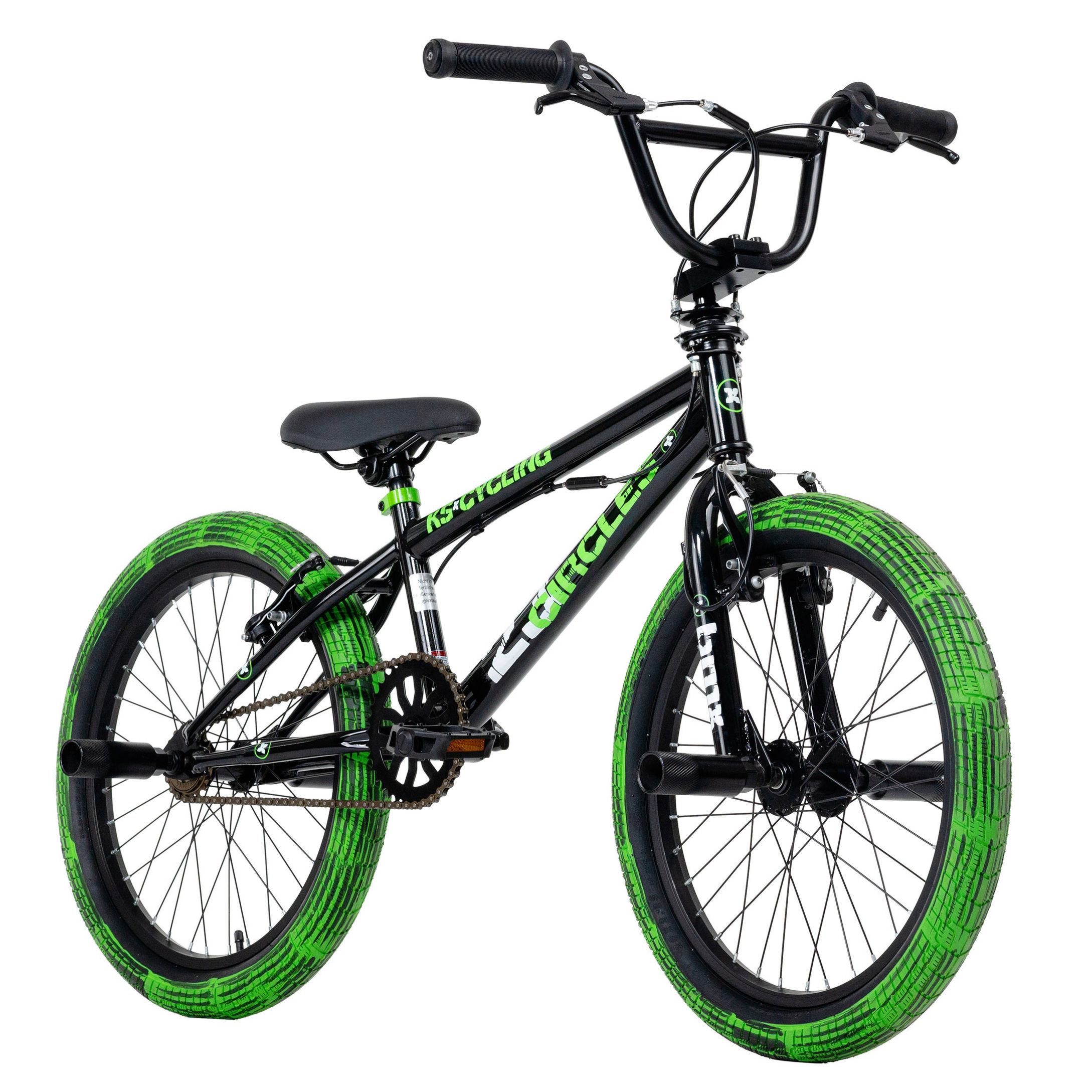 KS Cycling BMX Freestyle 20'' 23 Circles Farbe: schwarz-grün online kaufen  - Orbisana
