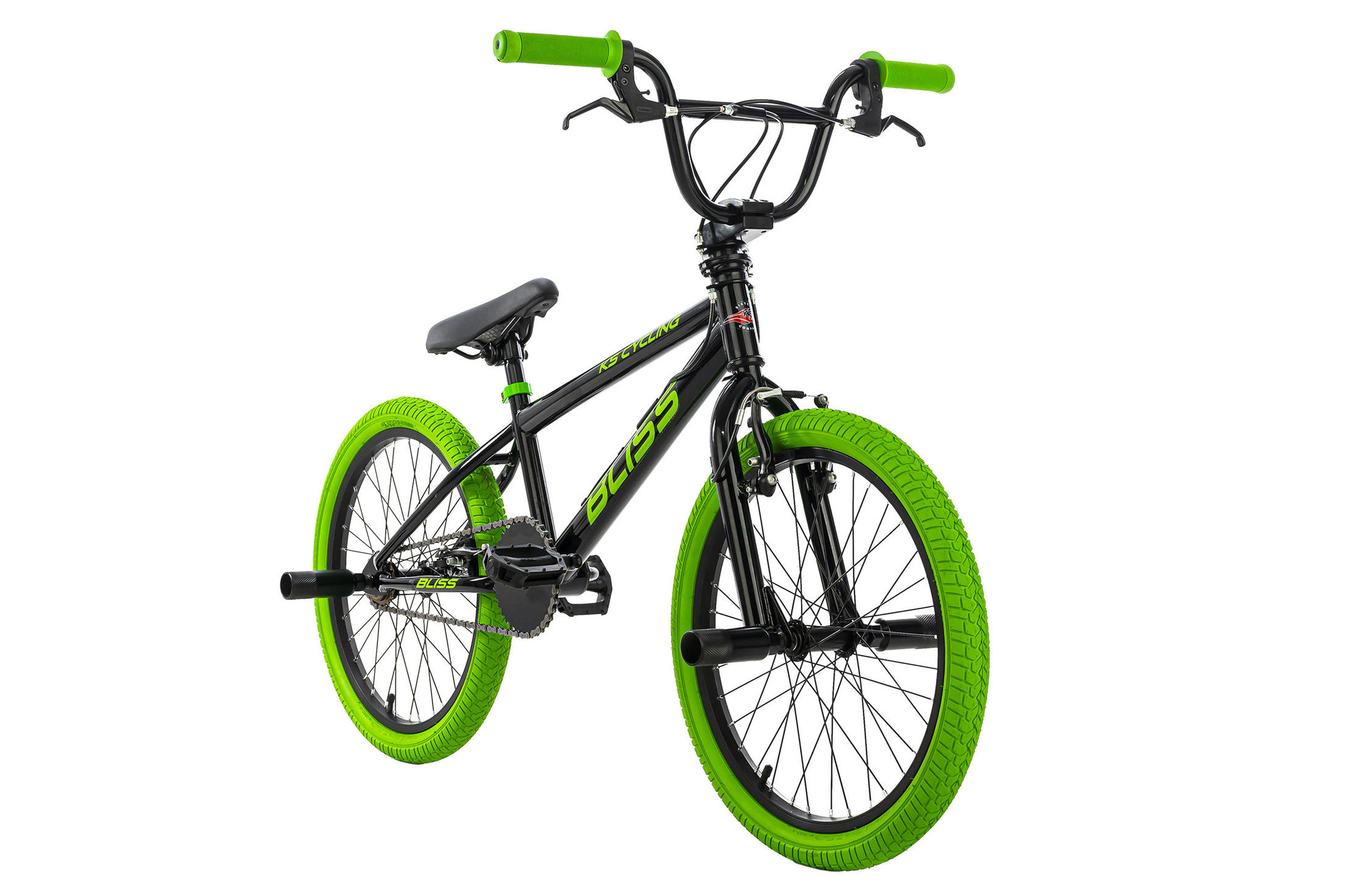 KS Cycling BMX Freestyle 20'' Bliss Farbe: schwarz-grün | Weltbild.de