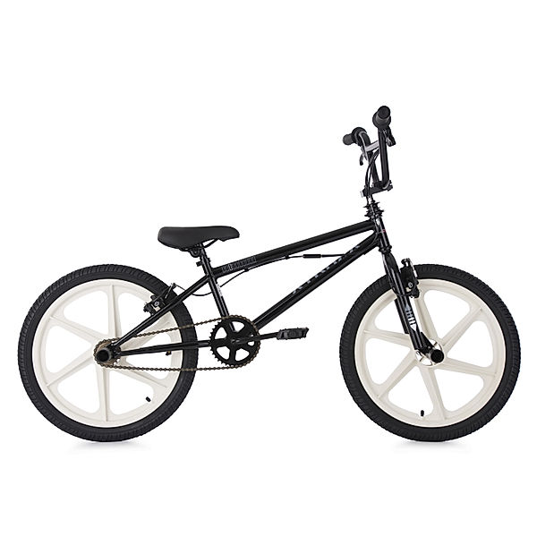 KS Cycling Freestyle BMX 20 Zoll Xtraxx (Farbe: schwarz-grau)