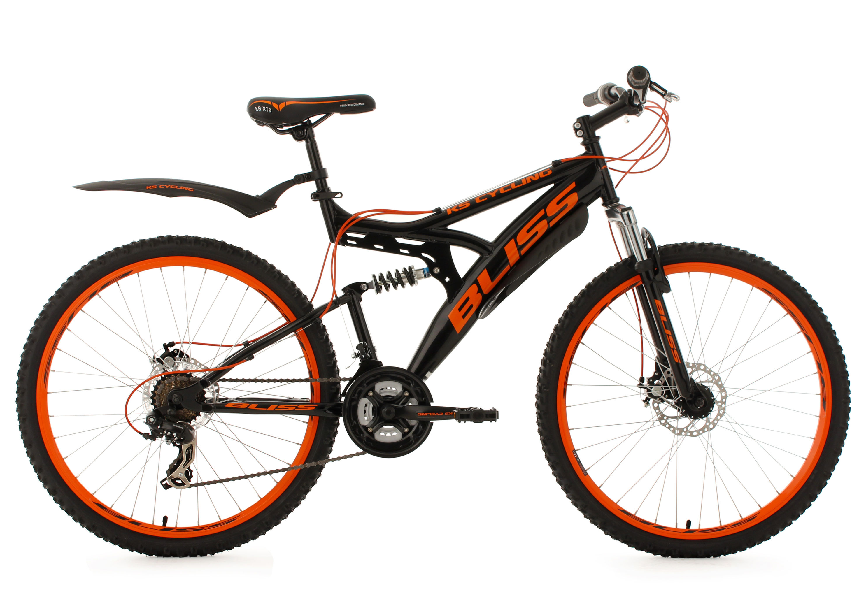 KS Cycling Fully Mountainbike Bliss 26 Zoll schwarz-orange schwarz-orange |  Weltbild.de