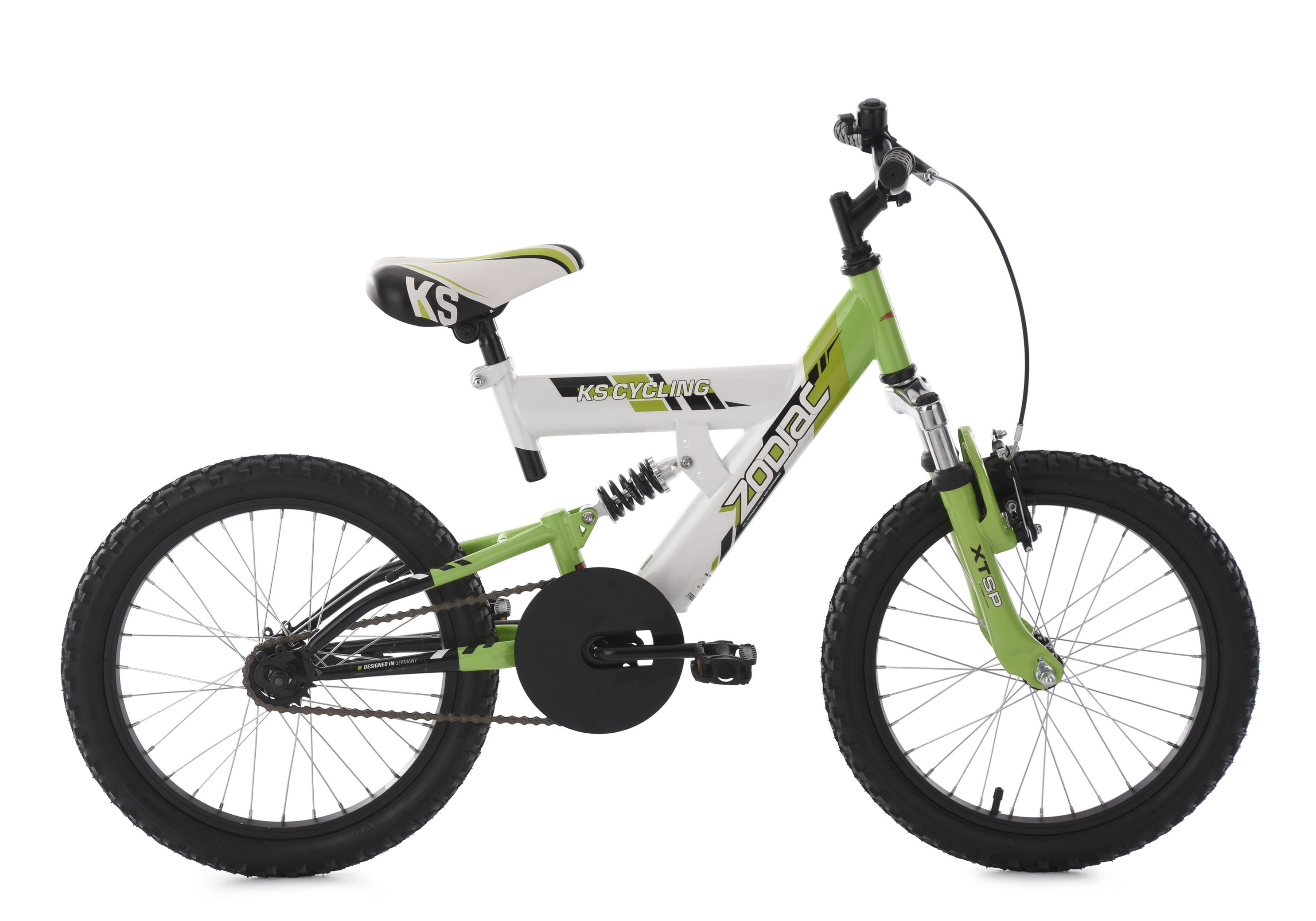 KS Cycling Kinderfahrrad 18'' Zodiac grün-weiß RH 33 cm weiß-grün Größe:  weiß-grün | Weltbild.de