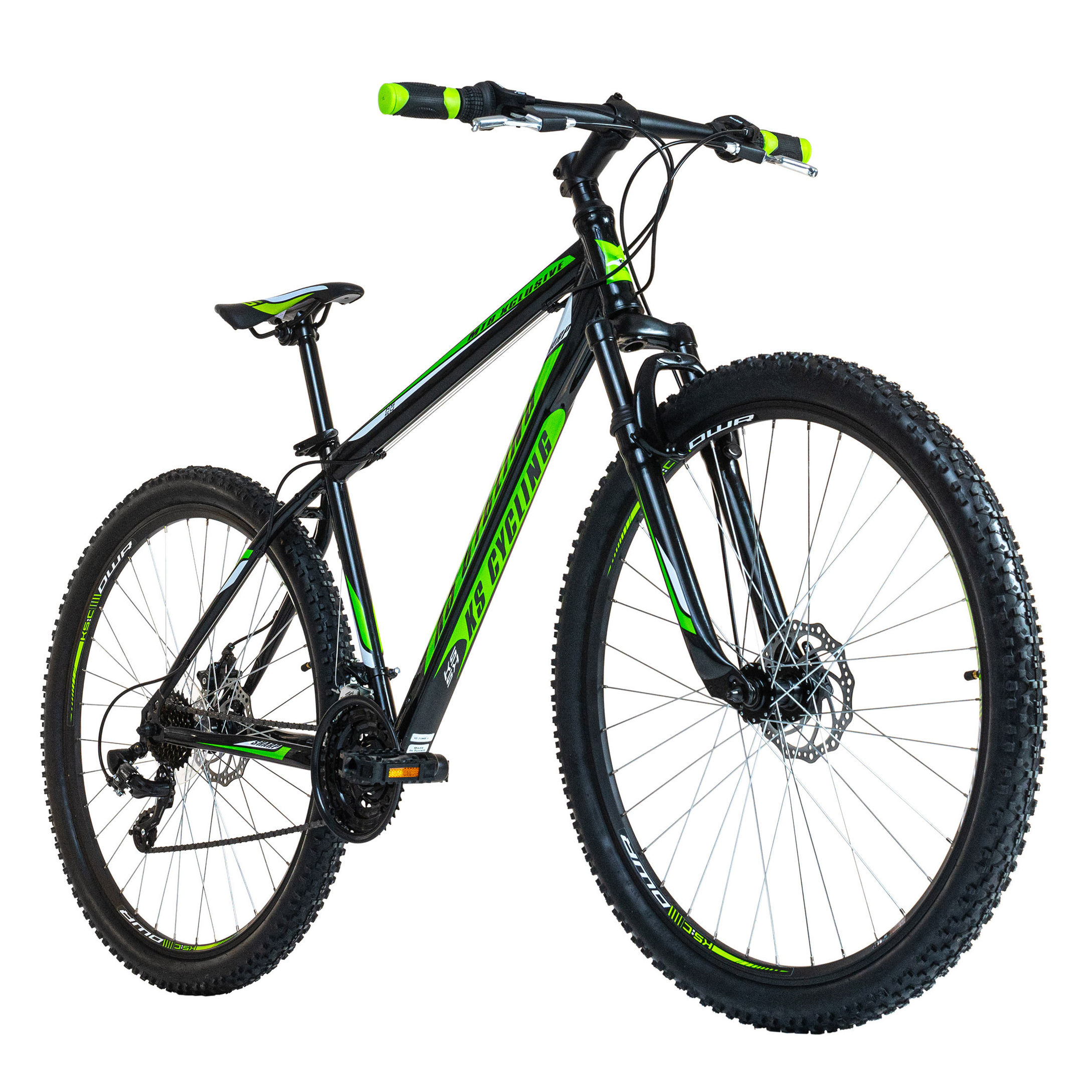 KS Cycling Mountainbike 29 Zoll Sharp schwarz-grün Größe: 46 cm |  Weltbild.de