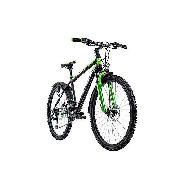 KS Cycling Mountainbike ATB Hardtail 26 Xtinct schwarz-grün (Größe: 42 cm)