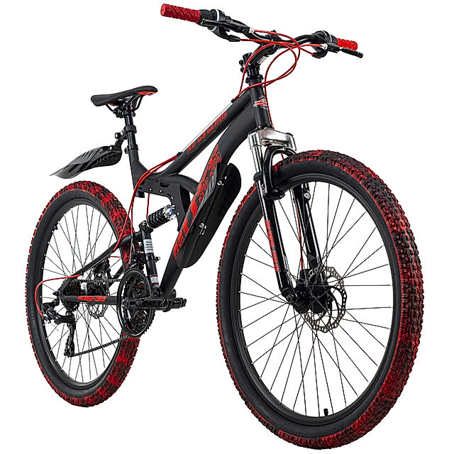 KS Cycling Mountainbike Fully 26 Zoll Bliss Pro Farbe: schwarz-rot online  kaufen - Orbisana