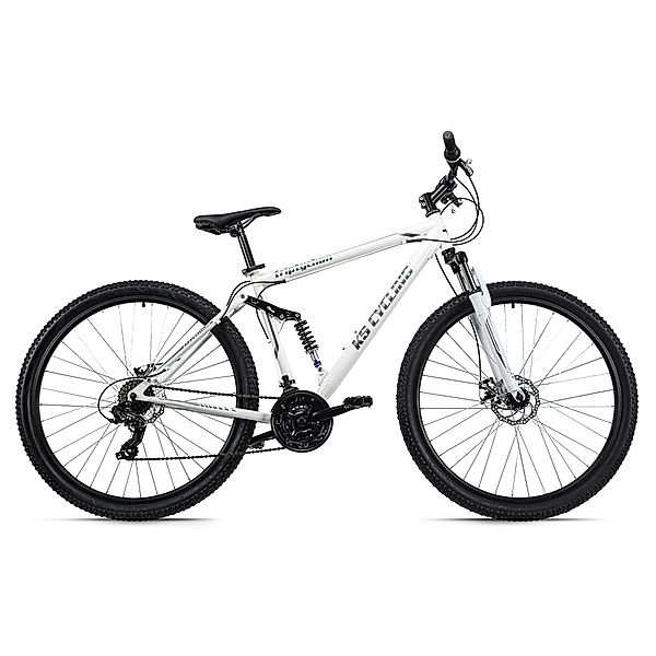 KS Cycling Mountainbike Fully 29'' Triptychon RH 51 cm (Farbe: Weiß)