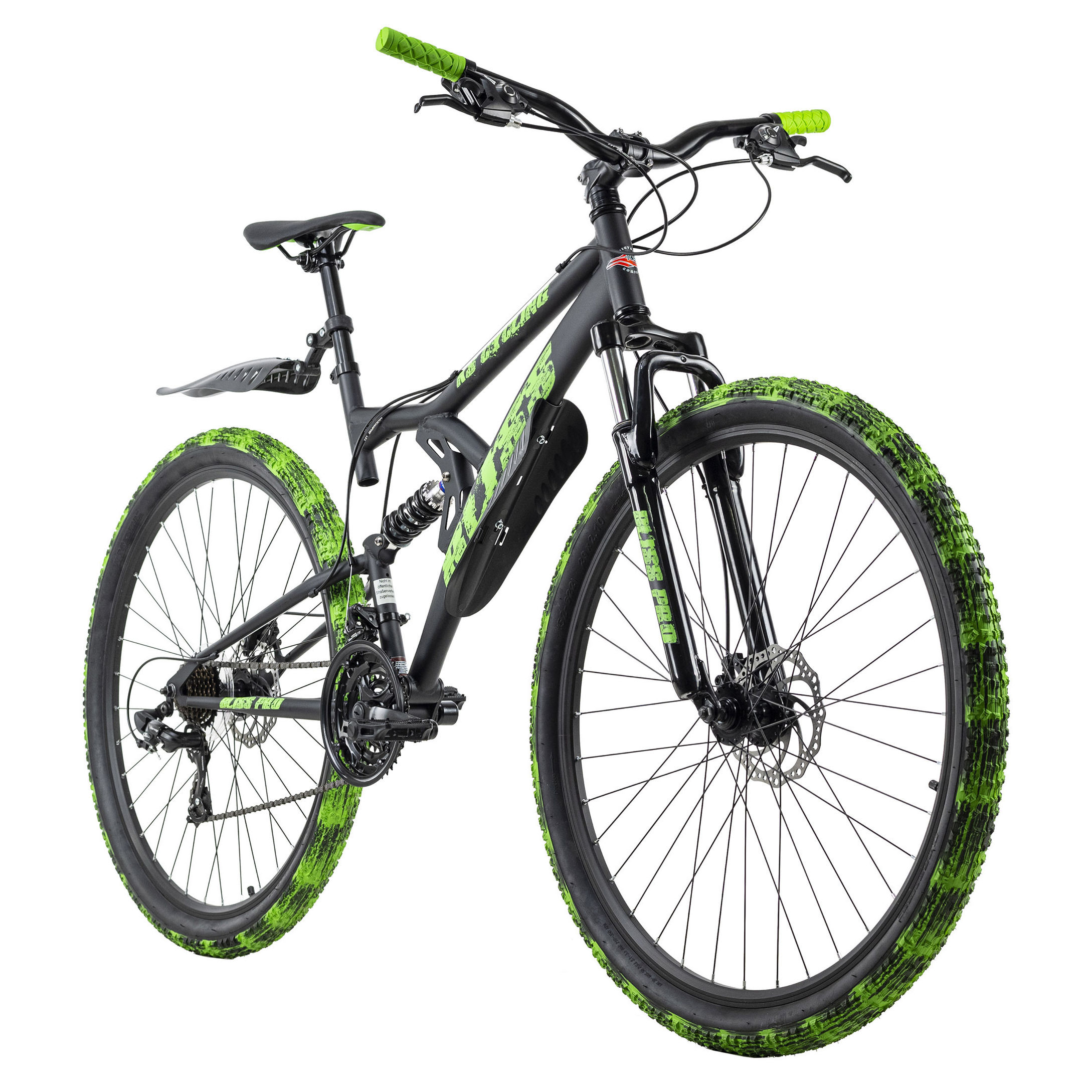 KS Cycling Mountainbike Fully 29 Zoll Bliss Pro 21 Gänge schwarz-grün |  Weltbild.de