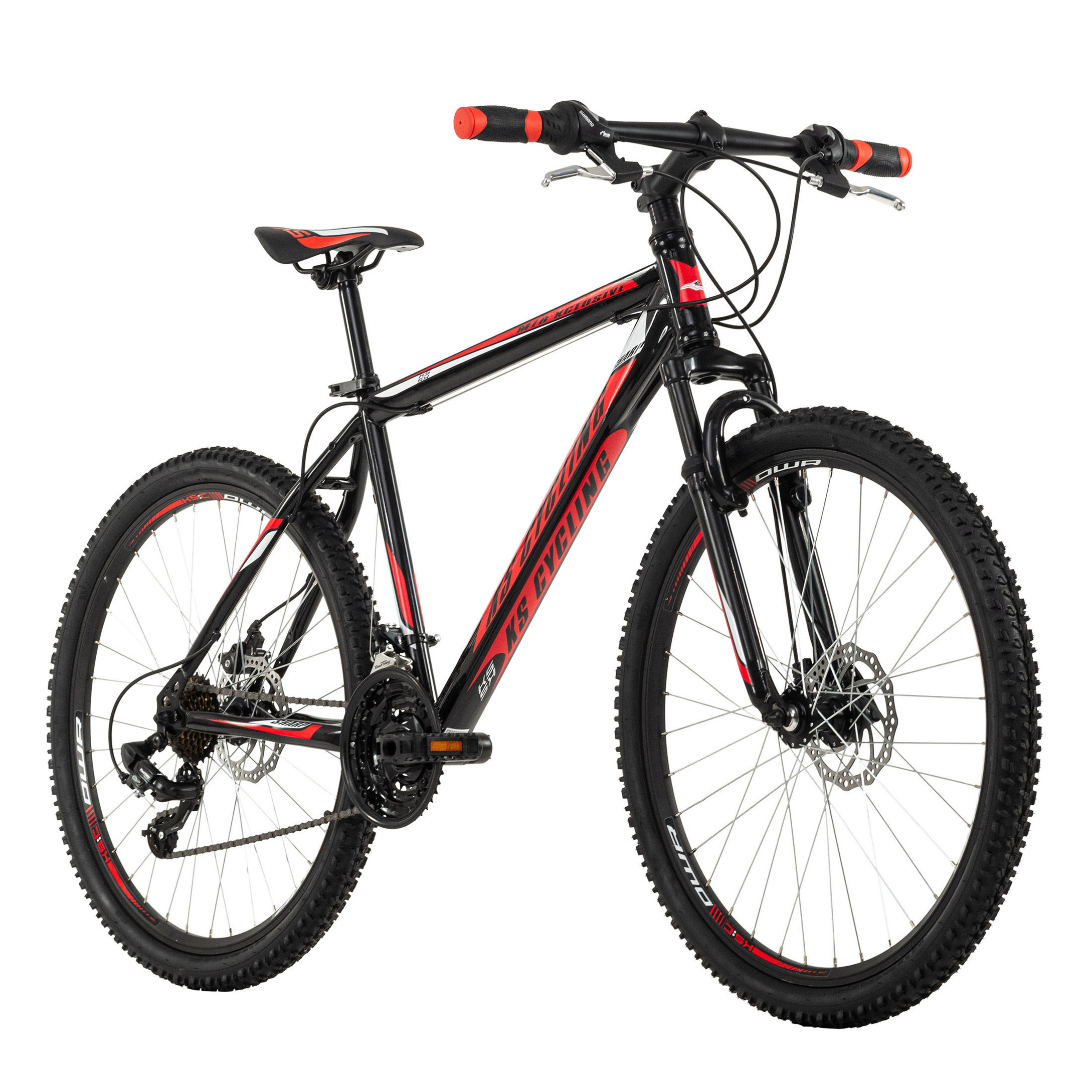 KS Cycling Mountainbike Hardtail 26 Zoll Sharp schwarz-rot schwarz-rot  Größe: 51 cm online kaufen - Orbisana